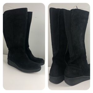 Born Brandenburg Distressed Leather Tall Boots NWT